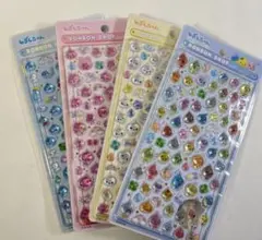しずくちゃんボンボンドロップシールミニ 4種セット　正規品