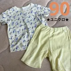 ユニクロ パジャマ 90 スヌーピー 半袖