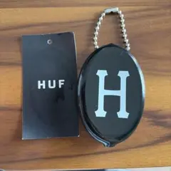 HUF コインケース ブラック キーホルダー❣️