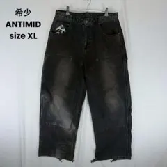 Antimid DOUBLE KNEE BAGGY DENIM Lサイズ - メルカリ