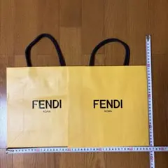 FENDI ショップ袋 2枚セット