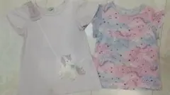 エニィファム anyfam 西松屋 ユニコーン Tシャツ2枚セット 120cm
