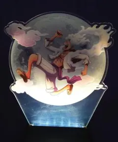 ワンピース アクリルライト D賞 ルフィ ニカ 1番くじ