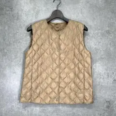 UNIQLO パフテックキルティングベスト/ウォームパデッド L /335