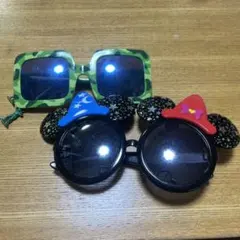 東京ディズニーリゾート　サングラス　ミッキー　ミニー グリーンアーミーメン