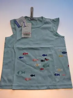 familiar 魚プリント Tシャツ 100cmのサムネイル