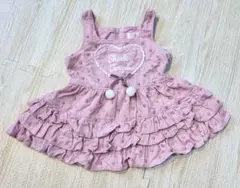 Shirley Temple ピンク　ワンピース　コーデュロイ　サイズ80