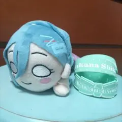 ラブライブ！スーパースター!! 若菜四季 寝そべりぬいぐるみ ラバーバンド付き