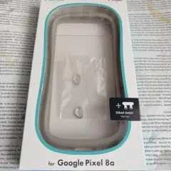 【再入荷】Google Pixel 8a 耐衝撃 背面クリアケース グレージュ