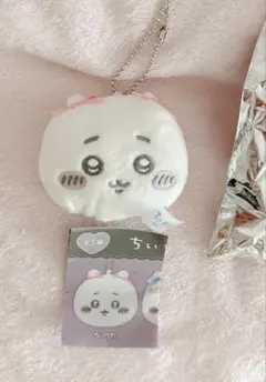 明日まで　新品　マスコットミラー　リボン　ちいかわ