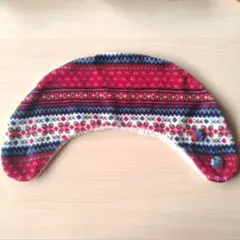 おやすみマフラー 雪の結晶模様