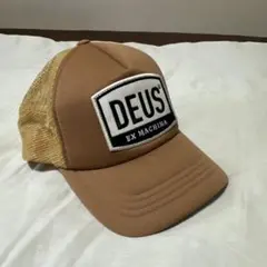 DEUS EX MACHINA キャップ ブラウン メッシュ