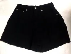 wego ブラックショートパンツ Mサイズ