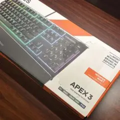 steelseries ゲーミングキーボード APEX3 JP64801 31のサムネイル