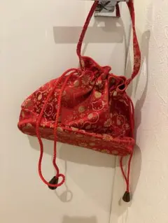 ハローキティ　巾着袋　レトロ　※内容をご確認ください