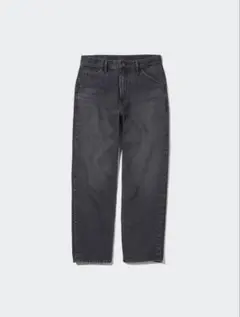 UNIQLO ワイドフィットジーンズ グレー 28サイズ