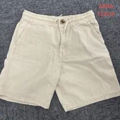 ZARA ベージュ 半ズボン キッズ 男の子 サイズ122