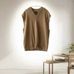 ニットベスト　UNIQLO：C Ｌサイズ
