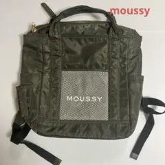 moussy★2wayリュックトートバッグused A4可