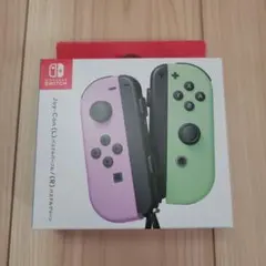 【新品未使用品】任天堂スイッチJoy-Con パステルパープル/パステ