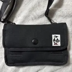 チャムス　ミニショルダー　ブラック