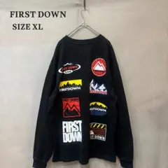 FIRST DOWN ファーストダウン ロングTシャツ COLLECTOR XL