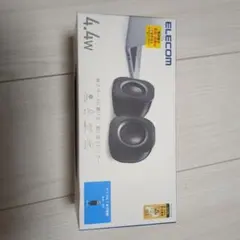 ELECOM USBコンパクトスピーカー ブラックのサムネイル