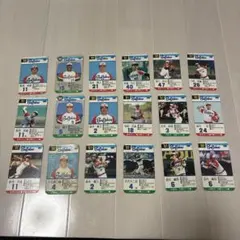 タカラプロ野球カードゲーム S'56年度 近鉄バッファローズ 4枚セット