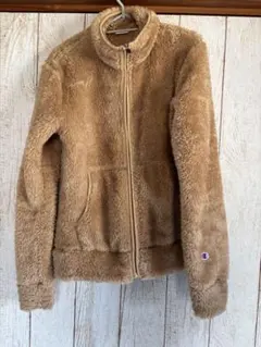 ブラウン フリースジャケット