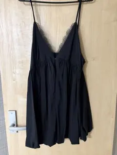 JEANASiS バルーンキャミチュニック　黒