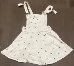 RETRO GIRL/レトロガール　ジャンパースカート　白