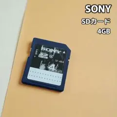 SONY SDカード 4GB