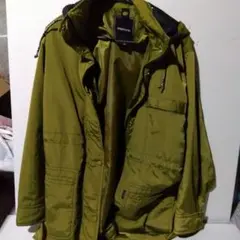 COSMOPOLITAN ナイロンジャケット カーキ Mサイズ中古