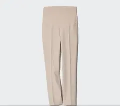 UNIQLO スマートアンクルマタニティパンツ XLベージュ