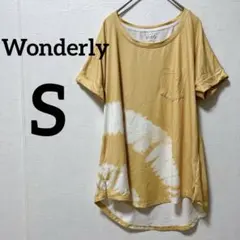 Wonderly 【S】半袖Tシャツ S タイダイ スポーツ ヨガ ストレッチ