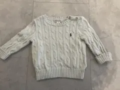 ラルフローレンケーブルニット