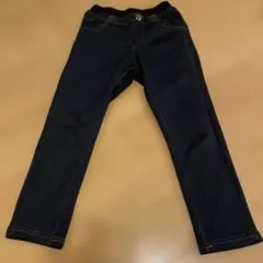 ダークブルーロングパンツ ゴムウエスト