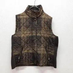 ✨美品✨ ラルフローレン PETITE PM ベスト 中綿 薄手 チェック 防寒
