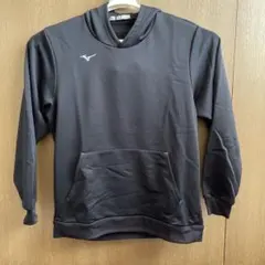Mizuno ブラック フード付きパーカー