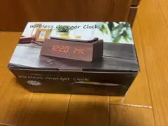 ワイヤレス充電機能付クロック