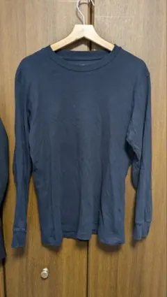 UNIQLO 長袖カットソー M ネイビー