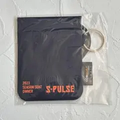 新品【清水エスパルス】2023シーズンシートオーナーカード入れキーホルダー