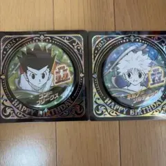 HUNTER×HUNTER バースデイ缶バッジ 2025 ゴン キルア