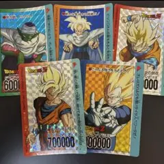 当時物・良品 ドラゴンボールZ アマダ PPカード キラ 8枚セット まとめ