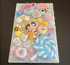 ハンドメイド ミラー 鏡 バブルス パワーパフ