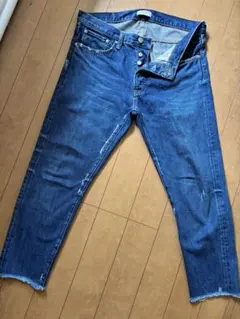 ZARA WOMAN ダークブルー デニムパンツ EU 38