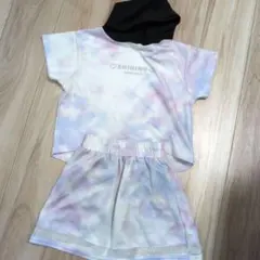 セットアップ　120cm　タイダイ柄