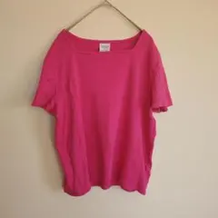 Westbound ピンク 半袖Tシャツ 【М】シンプル ゆったり 無地