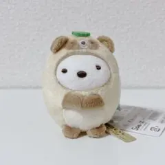 【新品】すみっコぐらし たぬきのまんまるレストラン てのりぬいぐるみ〈しろくま〉のサムネイル