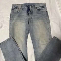 リーバイスライトブルー ストレートデニム W30 L32